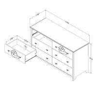12263 Fall Oak Brown Football Dresser - Vinbardi-7