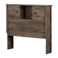 12266 Brown Football Twin Bookcase Headboard - Vinbardi-2