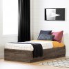 12267 Modern Farmhouse Twin Platform Storage Bed - Vinbardi