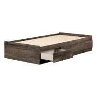 12267 Modern Farmhouse Twin Platform Storage Bed - Vinbardi-2