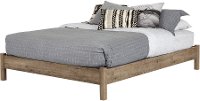 12272 Weathered Oak Full Platform Bed - Munich-3