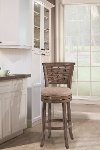5681-826 Clearance Classic Gray 26 Inch Swivel Counter Height Stool - Thredson
