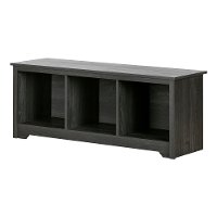 12316 Gray Oak Cubby Storage Bench - Vito-2