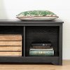 12316 Gray Oak Cubby Storage Bench - Vito-4