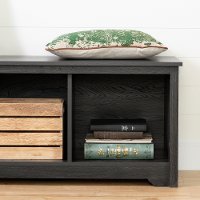 12316 Gray Oak Cubby Storage Bench - Vito-4