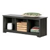 12316 Gray Oak Cubby Storage Bench - Vito-6