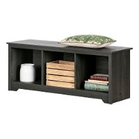 12316 Gray Oak Cubby Storage Bench - Vito-6