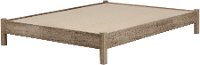 12322 Weathered Oak Full Platform Bed with Headboard - Munich-3