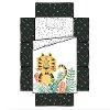 100349 Black and White 4 Piece Crib Bedding Set - DreamIt-3