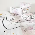 100354 Floral Watercolor 6 Piece Crib Bedding Set - DreamIt