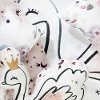 100354 Floral Watercolor 6 Piece Crib Bedding Set - DreamIt-3