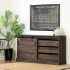 11853 Industrial Fall Oak Brown Dining Room Sideboard - Harma