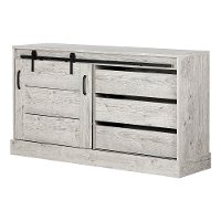 11854 Industrial Seaside Pine Dining Room Sideboard - Harma-2