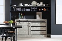 11854 Industrial Seaside Pine Dining Room Sideboard - Harma-3
