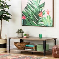 11843 Antique Oak Coffee Table - Baleti