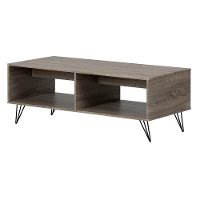 12117 Oak Caramel Coffee Table with Storage - Evane-4