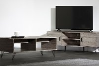 12117 Oak Caramel Coffee Table with Storage - Evane-5