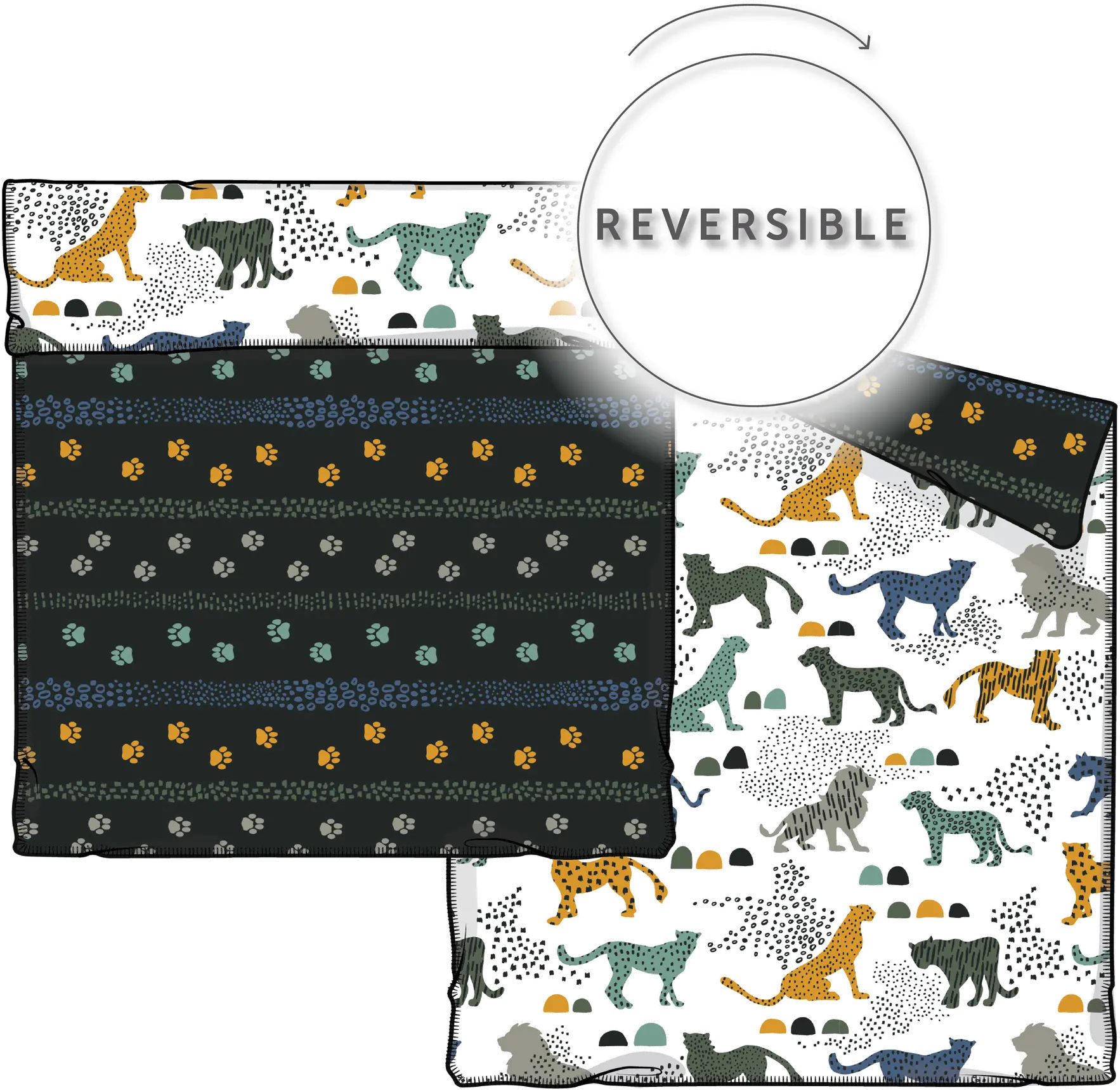 100361 Safari Twin Comforter and Pillowcase - DreamIt-3