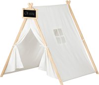 100369 Organic Cotton White and Pine Play Tent - Sweedi-2