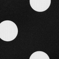 100381 Black and White Polka Dot Canvas Baskets, 2 Pack - Storit-4