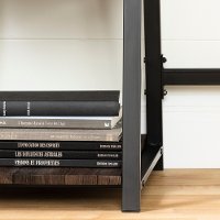 12112 Cracked Fall Oak Industrial Desk - Evane-2