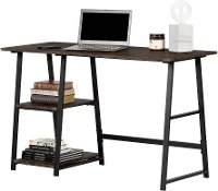 12112 Cracked Fall Oak Industrial Desk - Evane-3