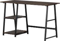 12112 Cracked Fall Oak Industrial Desk - Evane-4
