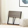 12116 Natural White Oak Industrial Folding Desk - Evane-2