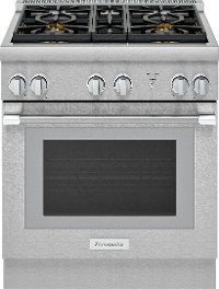 PRG304WH Thermador 30 Inch Pro Harmony Convection Gas Range with 4 Burners - 3.6 cu. ft., Stainless Steel