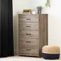 12230 Tassio Farmhouse Weathered Oak Chest of Drawers - South Shore