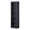 12334 Blueberry 5-Shelf Narrow Bookcase - Axess-2