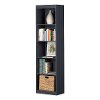 12334 Blueberry 5-Shelf Narrow Bookcase - Axess-5