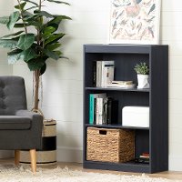 12335 Blueberry 3-Shelf Bookcase - Axess