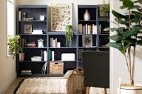 12335 Blueberry 3-Shelf Bookcase - Axess-2