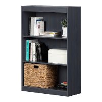 12335 Blueberry 3-Shelf Bookcase - Axess-3