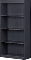 12336 Blueberry 4-Shelf Bookcase - Axess