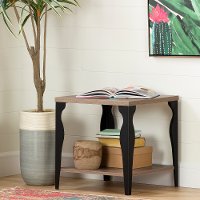 11844 Antique Oak End Table - Baleti