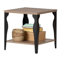 11844 Antique Oak End Table - Baleti-6