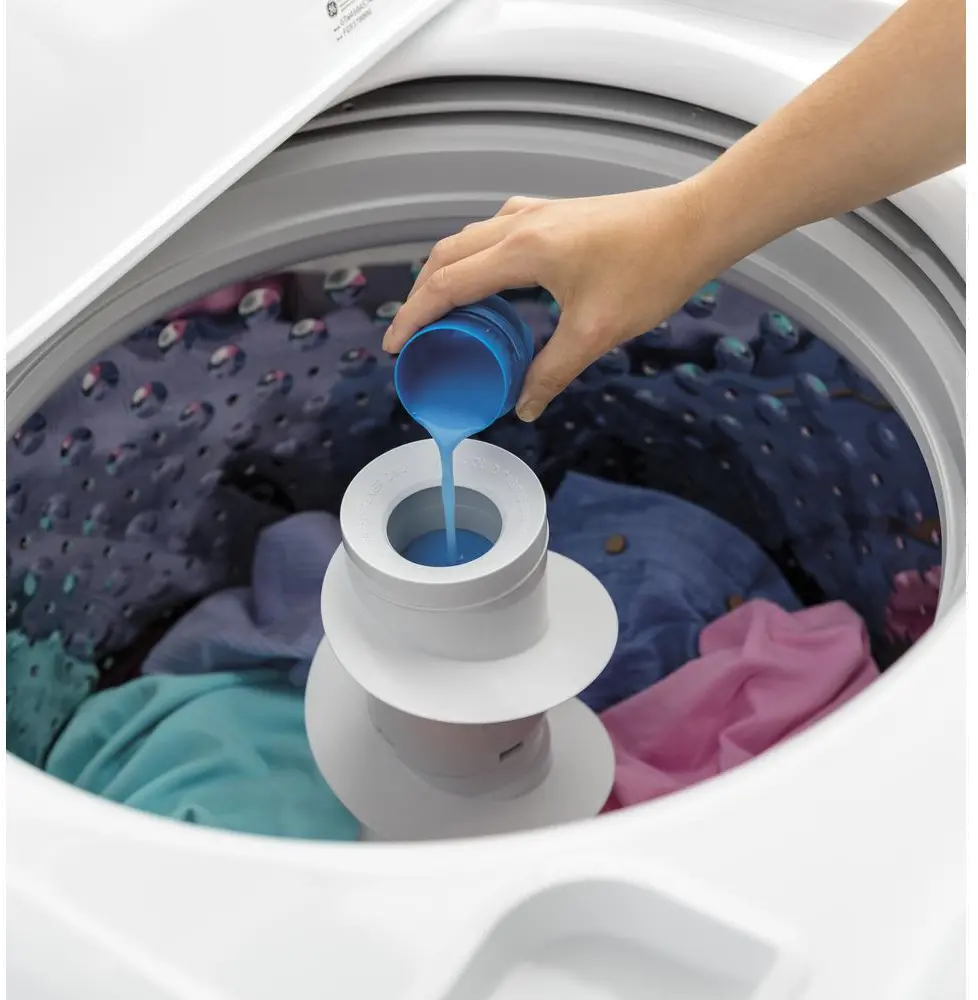 GTW465ASNWW GE 14 Cycle Agitator Top Load Washer - 4.5 cu. ft. White-6