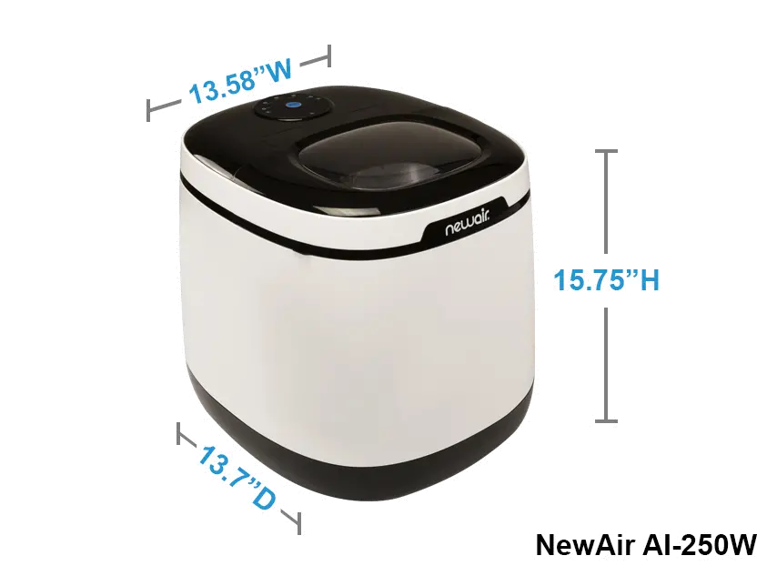 AI-250W NewAir Portable Countertop Ice Maker-8