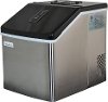 CLEARICE40/ICE/MAKER NewAir Portable Countertop Ice Maker - Stainless Steel