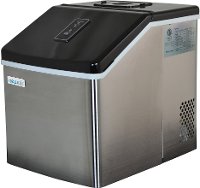 CLEARICE40/ICE/MAKER NewAir Portable Countertop Ice Maker - Stainless Steel