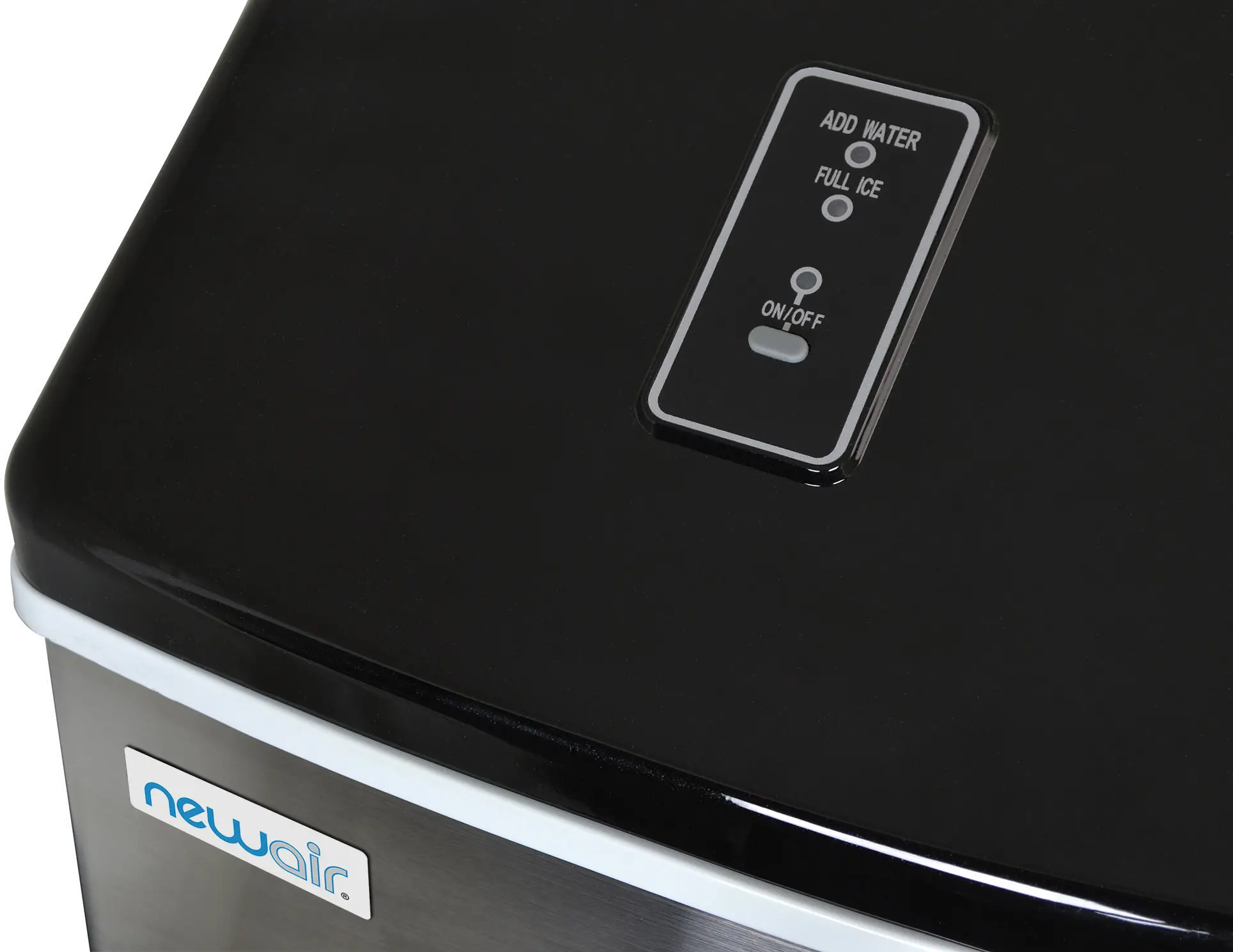 CLEARICE40/ICE/MAKER NewAir Portable Countertop Ice Maker - Stainless Steel-2