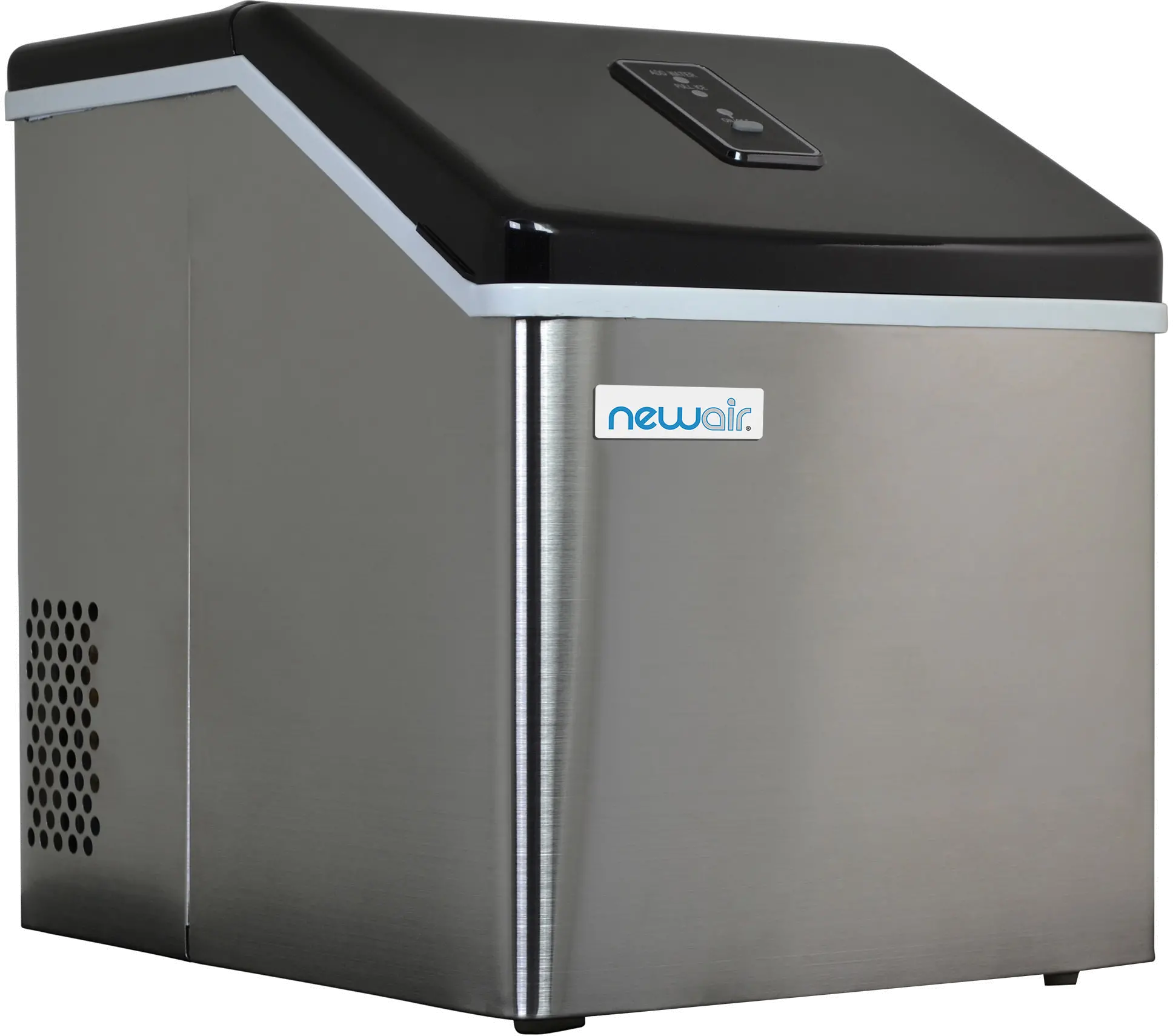 CLEARICE40/ICE/MAKER NewAir Portable Countertop Ice Maker - Stainless Steel-3