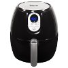 MCAF26DB Magic Chef 2.6 Quart Snack-Size Black Digital Air Fryer