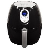 MCAF26DB Magic Chef 2.6 Quart Snack-Size Black Digital Air Fryer