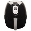 MCAF26MB Magic Chef 2.6 Quart Snack-Size Black Manual Air Fryer