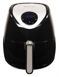 MCAF37DB Magic Chef 3.7 Quart Black Digital Air Fryer