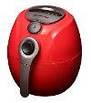 Avalon Bay Red 3.7 Quart Manual Air Fryer