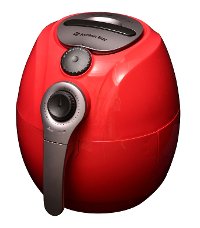 Avalon Bay Red 3.7 Quart Manual Air Fryer